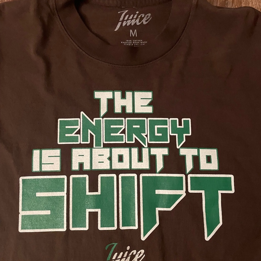Jaylen Brown “The Energy is About to Shift” T-shirt